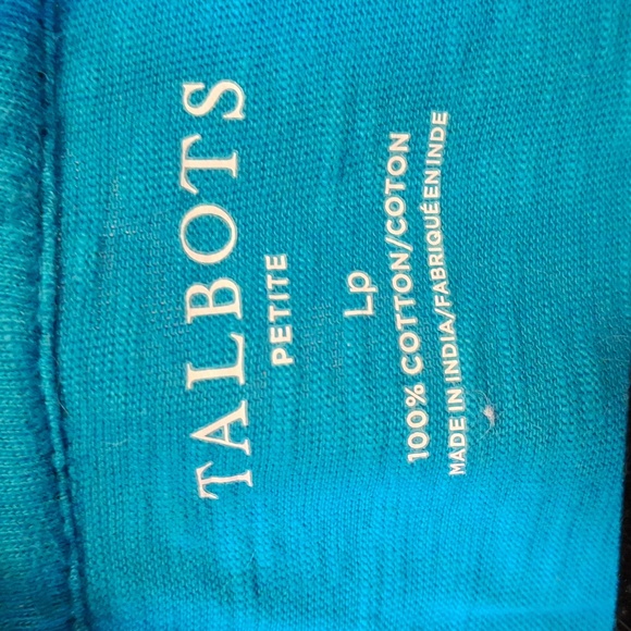 Talbots- Petite- Embroidered Top EUC - Picture 3 of 4